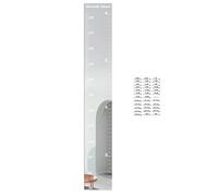YIXANNX Childrens Growth Chart Mirror Safe And Space-saving Solution And Can Also Freely Unleash Creativity By Drawing Doodling, type+3