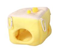 YIXANNX Comfortable Hamster Warm Nest Guinea Pig Cave Bed Ensures Cozy Safe Environment Which Is Year Round Relaxation Lovely Hamster Bed Small Animals Bedding House