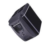 YIXANNX Compact Fridge Portable Refrigerator for Home Office 6L Capacity Quiet for Operation