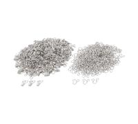 YIXANNX Convenient Hook And Eye Fasteners 200 Sets Available In Silver Every Seamstress Will Appreciate Easy Application Hook And Eye Closures Fasteners Fastening On Skirt