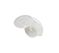 YIXANNX Convenient Toilet Commode Pail with Lid Easy to Clean Bucket Suitable for Disabled FeatureBedside Toilet with Lid Half Pail for Commode Chair Replacement