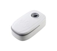 YIXANNX Conveniently Feed Pets Automatic Cat Feeder - Easy To Clean And Removable ABS Pet Feeders For Cats Automatic, Single meal gray