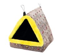 YIXANNX Cozy Retreat ed Friends Comfortable Bird Bed For Cage With Mat Large Winter Warm Bird Nest House Cotton, internal black