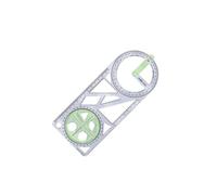 YIXANNX Creative Drawing Ruler Essential Item Useful In Various Fields Draft Rulers For Students And tors Math Teaching Building Form Work Stencils Tailor, Style D