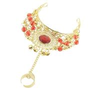 YIXANNX Delicate Belly Dance Jewelry Featuring Rings And Adjustable Fit To Complement Dance Moves At Various Events Tribal Belly Jewelry Gypsy Bracelet