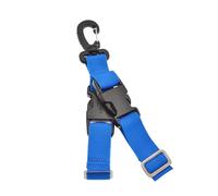 YIXANNX Diving Lanyard Handy Installation Fool-Style for Operation Premium Material Scuba Gear Quick Release Buckle Coiled Lanyards, Blue