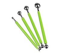 YIXANNX Dotting Tool Set for Creating Intricate Patterns On Various Surfaces Ball Stylus Double End Dotting Tools Gifts, Green