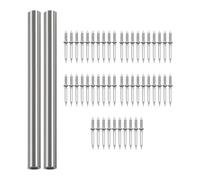 YIXANNX Double Head Skirting Thread Nail Durable Construction Tool High Strength Double Headed Nails Designed for Easy Seamless Nail Invisible Security Screws Cement