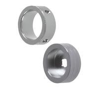 YIXANNX Dumbbell Accessories Spring Clips Lock Support Essential Addition For Effective Bodybuilding Programs Ensuring Weight Security Workout Weightlifting Bar Weight Clips For Bars, Silver, B