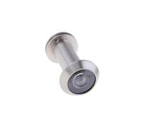 YIXANNX Durable Door Peephole With Dustproof Finish And 200° Wide Angle Apartment Hotel Door Peephole Viewer Adjustable Length Entry Viewer Eye Hole, Silver, 44x26x22mm