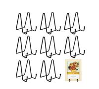 YIXANNX Durable Plate Holders for Displaying Small Plates with Size and