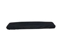 YIXANNX Dust Cover for Electronic Piano Keyboard Waterproof and Durable Stretchable Folding, Black for 88 Key