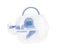 YIXANNX Dwarf Hamster Carrier Cage Lightweight Structure Excursions Offering Safe Travel Options Allowing To Easily Pets Out And About Guinea Pig Cage Pet Outgoing Traveling Habitat, Blue, 29x20cm