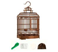 YIXANNX Easy Access Hanging Parrot Birdcage Portable Parrot Stand Cage For Cockatoos Hanging Cage Parakeet Nest Pet Supplies Saving Space In Home. Villa Bird Portable Pet Cockatoos, Style A