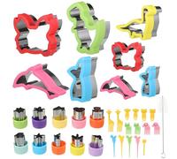 YIXANNX Easy to Clean Bread Mold-Cookie Cutter Non-Stick and Durable Bake Like Pro Stainless Steel Cookie Mold Affordable