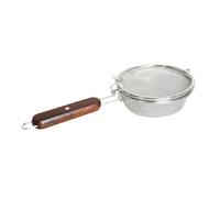 YIXANNX Easy Wooden Handle Fried Bean Roasting Net Those Who Love Roasting Beans At Home Household Coffee Mesh Filter Reusable Easy to Turn Handle Portable Stainless Steel Coffee
