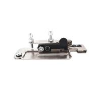 YIXANNX Effortlessly Sew with Zipper Guide Attachment Sewing Machine Curling Device Edge Guide and Enjoy Easy to Store and Carry. Height and Width of Mouth Where Hold Zipper Can Be Adjusted By Screws