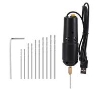 YIXANNX Electric Drill Acrylic Woodworking Punching Engraver Drilling Engraving Pen Bits Crafting Multifunctional Hand Tools