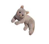 YIXANNX Elegant Cat Doll Plush Toys Stuffed Animals Cozy Hugging Figures Delightful Decorative Pillows for Kids Rooms Doll Sleeping Pillows Home Decoration Dolls Toy, Gray, 32cm