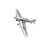 YIXANNX Experience Fun Of Building 1/48 Fighter Aircraft Model DIY Assembly Kits Intermediate And Advanced Enthusiasts. DIY Airplane Assembly Adults Kids Easy To Build, silver, 24x18cm
