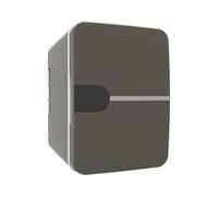 YIXANNX Flat Mini Fridge Compact And Attractive Store Makeup Products Drinks For Office Travel Or Dorm Or Food. 4L Small Refrigerator Is Compact In Size And Lightweight, Gray