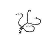 YIXANNX Flexible Helping Hands Soldering Station Jewelry Crafts Offering for All Projects and Not Easy to Break for Long Time Third Hand Soldering Tool PCB Holder Solder Clamp, Black, 30cm