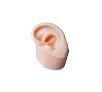 YIXANNX Flexible Silicone Ear Model Lifelike Texture Educational Tools for Medical Training