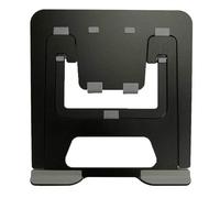 YIXANNX Foldable Portable Computer Bracket Convenient Holder Lifting Stand Vertical Household Office Desktop Universal, Black