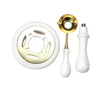 YIXANNX Functional Wax Seal Melting Pot And Spoon Set Offering Experience In Effortlessly Creating Lovely Wax Seals Wooden Stainless Steel Letters Invitations Gifts