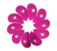 YIXANNX Golf Putter Protector Set Essential For Golf Club Preservation Sport Organizer Training Equipment Accessories 4 Irons Head Cover Club Head Cover Protector