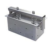 YIXANNX Ham Tool Burger Meat Pressing Box Ensures Presentation Of Every Dish Making Dinner Events More Memorable Stainless Steel Pot Ham Meat Tool Maker Beef, Silver, 2kg