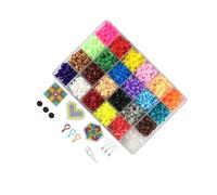 YIXANNX Hama Beads Melty Colored Beads for Kids Craft Supplies for Joyful Play No Harm to Health. Place Craft Tweezers On Pegboard and Follow Pattern Card.Put Ironing Paper On Top of and Iron