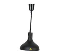 YIXANNX Hanging Heat Lamp For Food Warming Keeps Food Heated And Ready In Restaurants Cafeterias Pizzeria And School Settings Telescopic Heating Lamps For Buffet Restaurant, black, 60-180cm