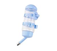 YIXANNX Hanging Pet Water Bottle Provides Fresh Water Supply Active Pets Daily Activities Automatic Hanging Pet Bottle Supply Does Not Require Frequent Manual Addition, blue, 23x6cm
