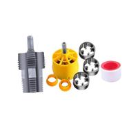 YIXANNX High Performance Thread Maker Die with User Friendly Pipe Round Dies Essential for Every Plumbing Project At Home Pipe Threader Plumbing Tool Threader Kit, No Wire Remover