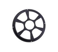 YIXANNX Horn Net Speaker Grilles Decorative Easy Replacement Prolong Speaker Life Car Appearance Impact Resistance Audio Grille Guard Cover Black Auto Round