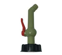 YIXANNX IBC Tank Valve Tap Water Adapter 1000L 60mm Internal Coarse Teeth Reliable and Efficient, 25mm