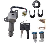 YIXANNX Ignition Key Switch Supply Wires Scooter Durable Kart Electronic Door for Quad Lock Small Assembly Controller Adapter