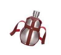 YIXANNX Large Capacity Hip Flask Wine Pot Gourd Bottle Outdoor Adventures 5L Portable Stainless, 2.5L Silver