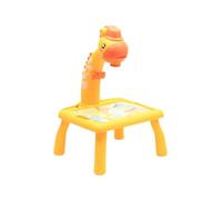 YIXANNX LED Projector Adjustable Lightweight Painting Board Portable Small Desk Learning Paint Tool Craft for Children Kids