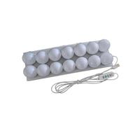 YIXANNX LED Vanity Mirror Lights Bulbs Kit Elegant Cosmetic Lamp Hollywood Style, 14 Bulbs
