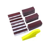 YIXANNX Lightweight Hand Sander Kit for Tight Space Woodwork Featuring Comfortable Grip and Easy Installation Mini Detail Finger Tool Hand Sander Kit for Tight Space Woodworking