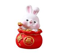 YIXANNX Lucky Rabbit Statue Indoor Money Box Figurine for,Big Rabbit