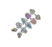 YIXANNX Medieval Cloak Dresses Shawl Clips For Sweater Brooch Clips Elegant Brooch With Easy Suitable For All Fashion Occasions Medieval Cloak Dresses Shawl Cape Fasteners, Colorful