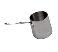 YIXANNX Metal Butter Warmer Pan 1-2 People Featuring Exquisite Workmanship For Heating Delicious Sauces Suitable For 1-2 People To Stainless Steel Saucepan Turkish Coffee Decanter