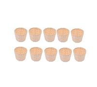 YIXANNX Mini Baskets Baskets For Centerpieces Crafting Woven Bamboo Storage