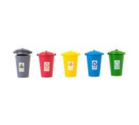 YIXANNX Mini Trash Classification Curbside Can Bins With Realistic Features For Young Boys Exploring Recycling Garbage Classification Curbside Trash Recycle Can