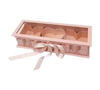 YIXANNX Mother Day Flower Box Fillable Gift Box Offers Exceptional Floral Packaging For Lasting Impressions Celebrations Fillable Paper Gift Chocolate Candy Packaging, Pink, 44.5x15.5x9.7cm
