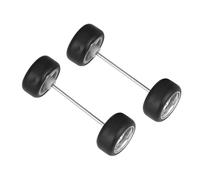 YIXANNX New Possibilities With Easy To Install Modified Tire And Wheel Round Rod Axles 164 Scale Deployment Wheel Round Rod Axles For DIY Craft RC Car Truck, Silver, Type A