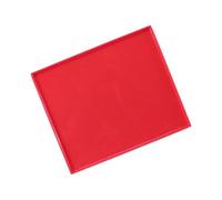 YIXANNX Non-Stick Silicone Baking Sheet for Flawless Cake Baking, Red, 26x31cm